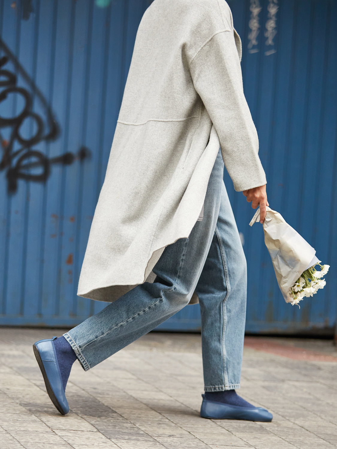 Tabi Socks - blue