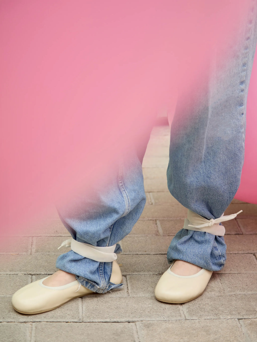 Bailarinas blancas Barefoot