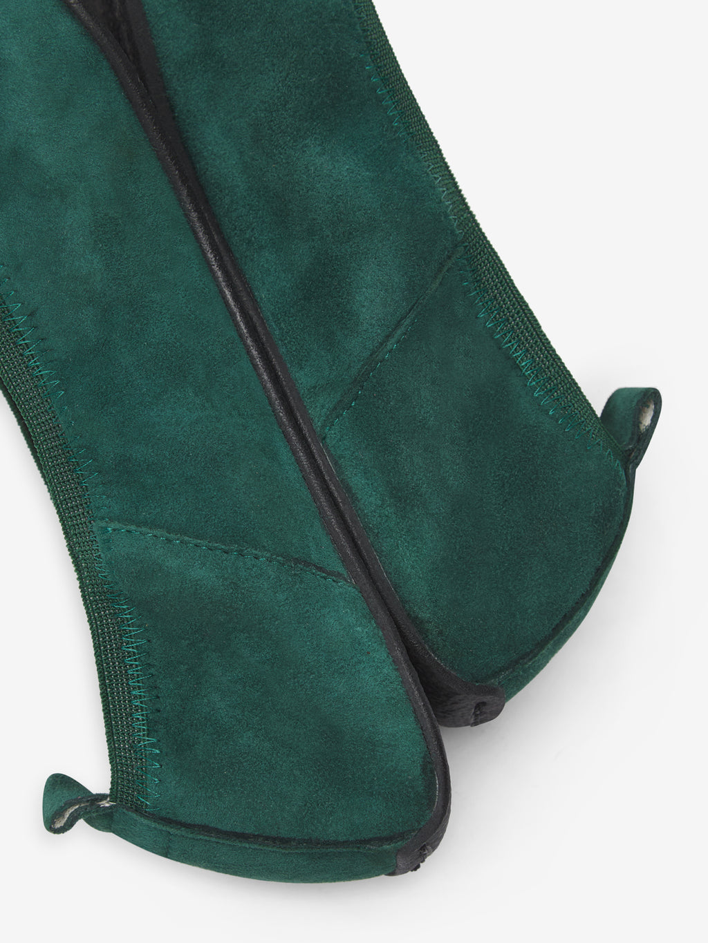 Green barefoot ballerinas