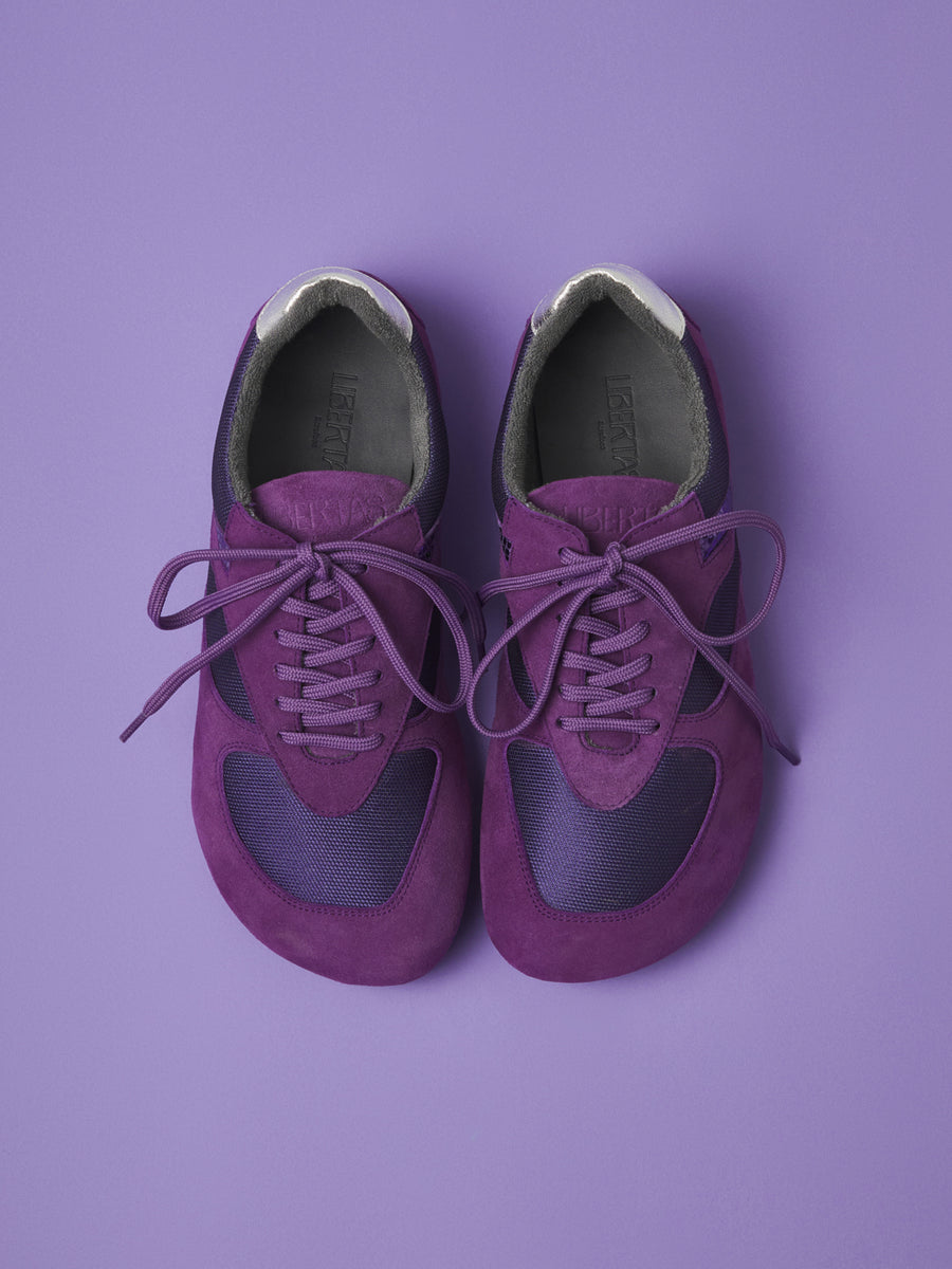 Purple Barellina - Barefoot Sneakers