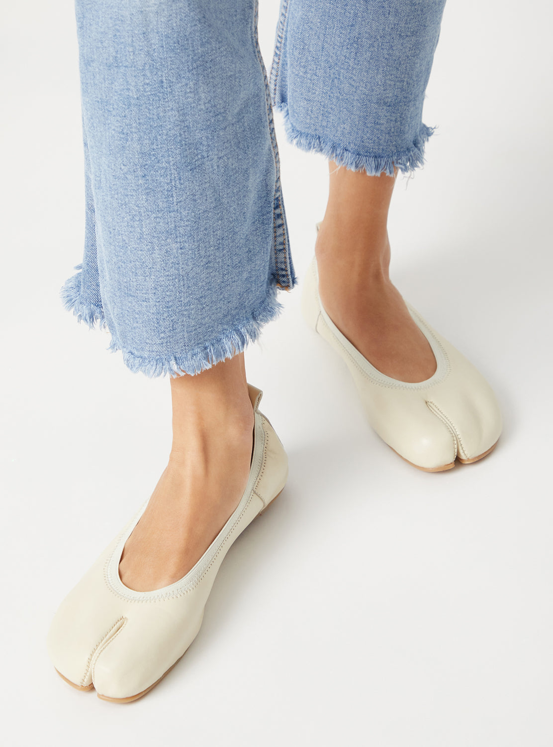 Bailarinas blanco roto barefoot