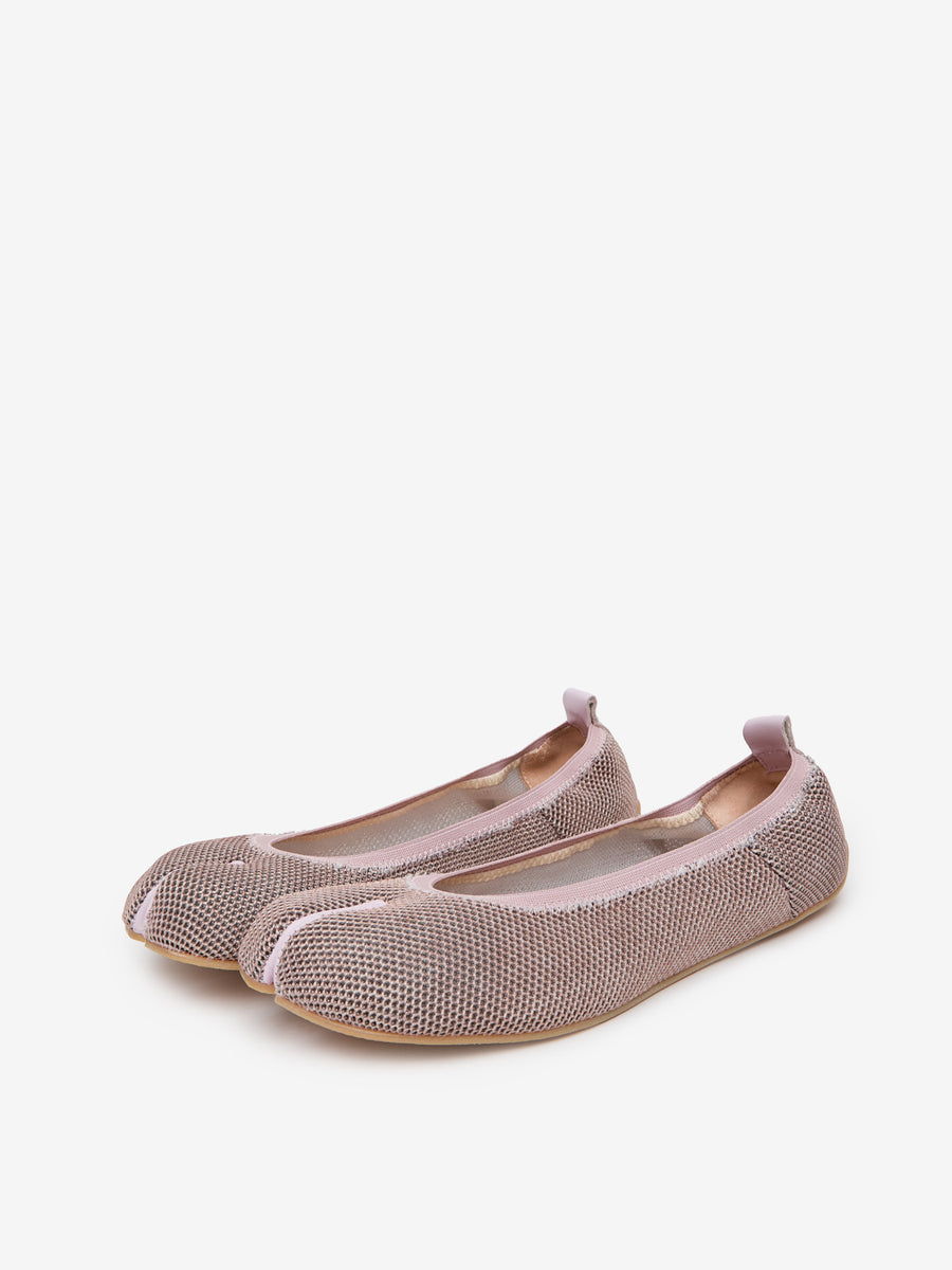 Bailarinas barefoot de rejilla