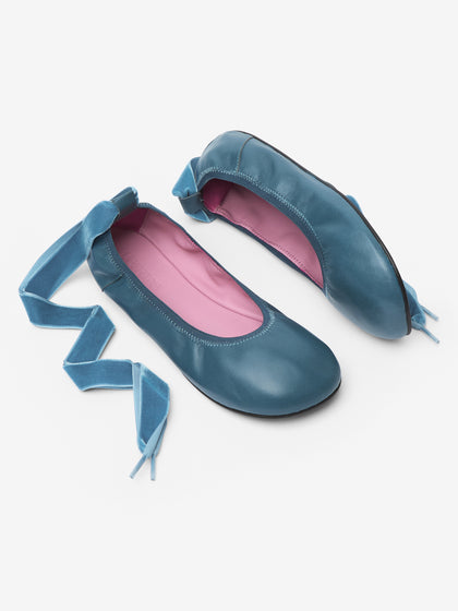 Blue Jeans Barefoot ballerinas
