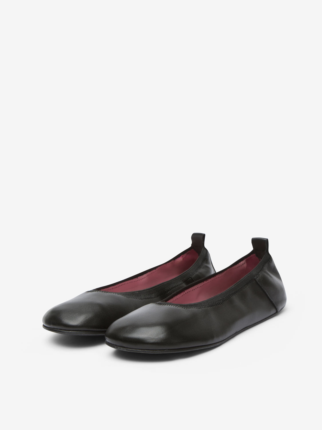 Black Barefoot ballerinas